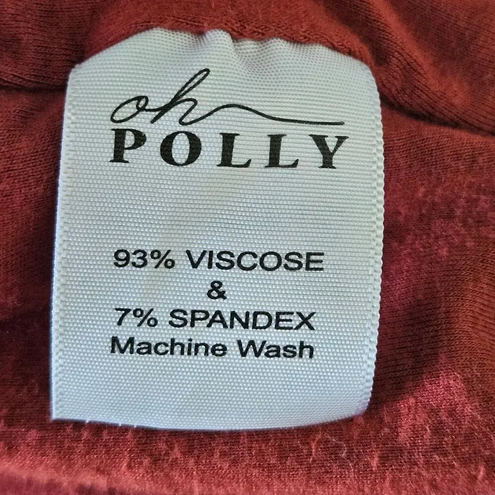 Oh Polly burnt orange